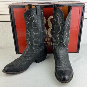 Black Western Cowboy Boots